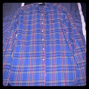 Ralph Lauren plaided casual button down shirt.
